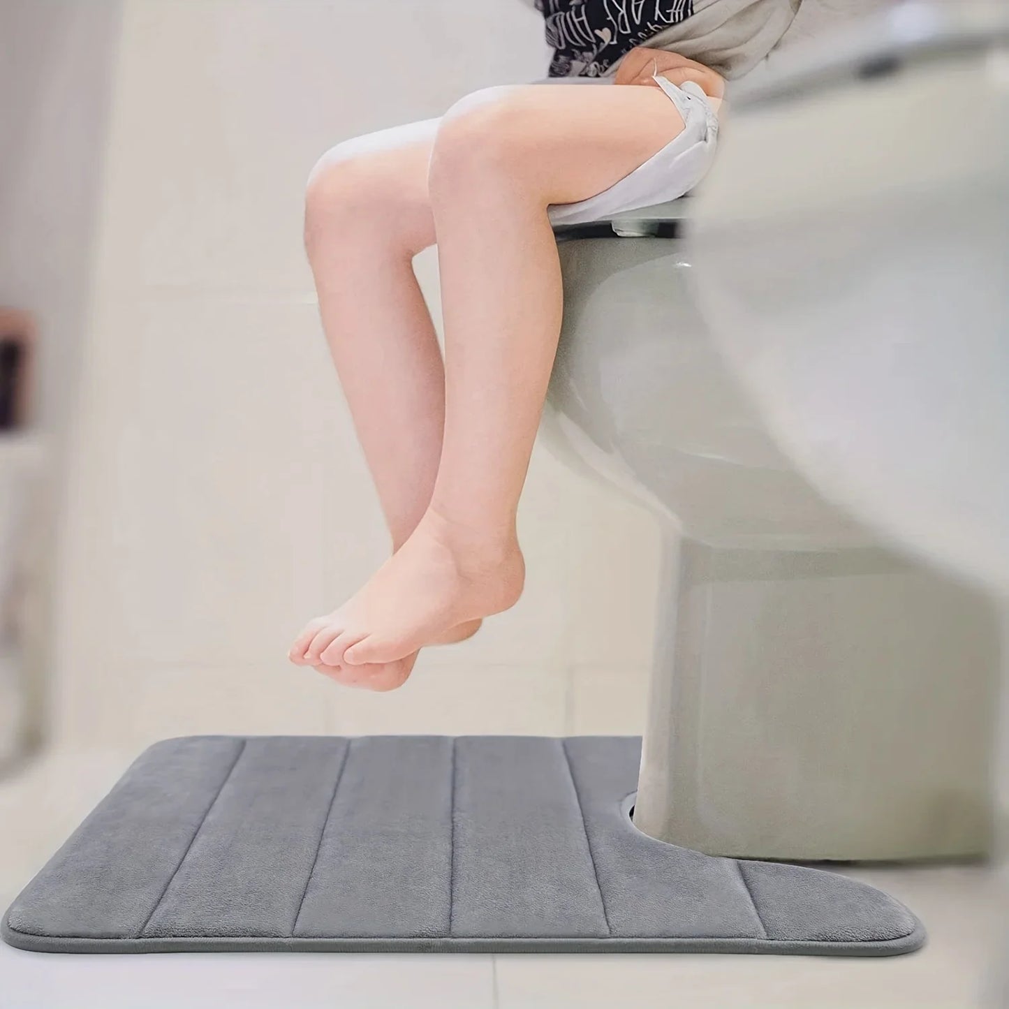 U-Shaped Toilet Mat