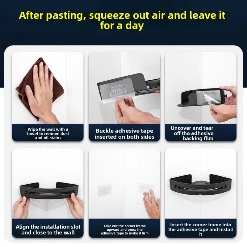 Shower Shelf Storage Mount