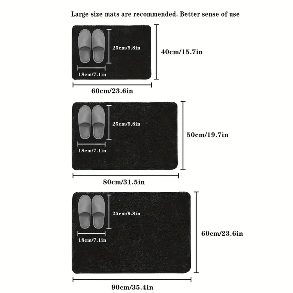 Diatomaceous Non-Slip Bath Mat
