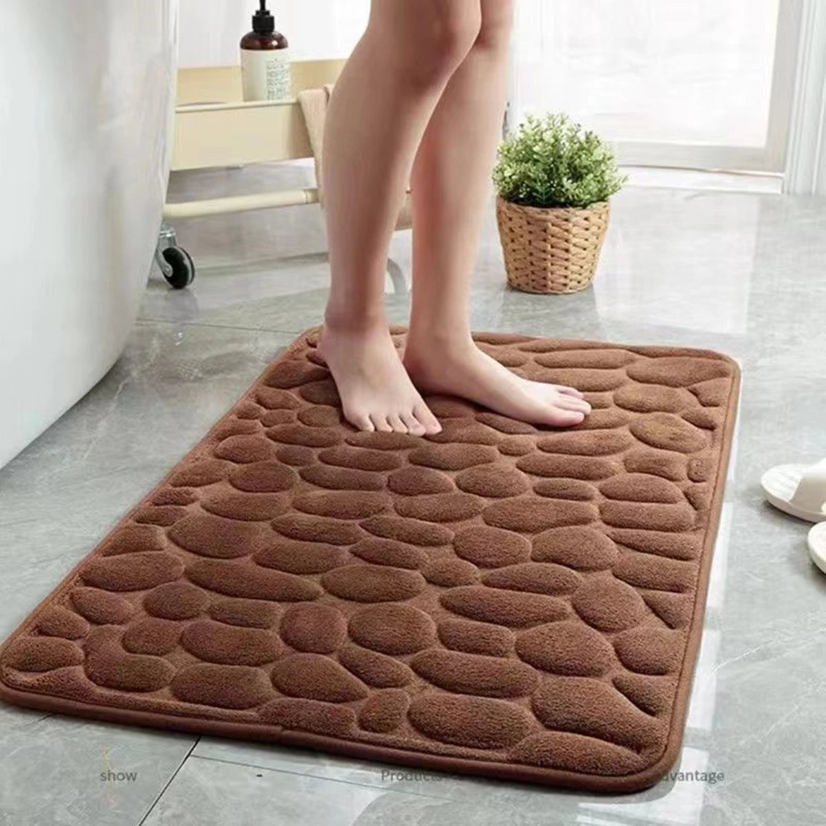 Diatomaceous Non-Slip Bath Mat