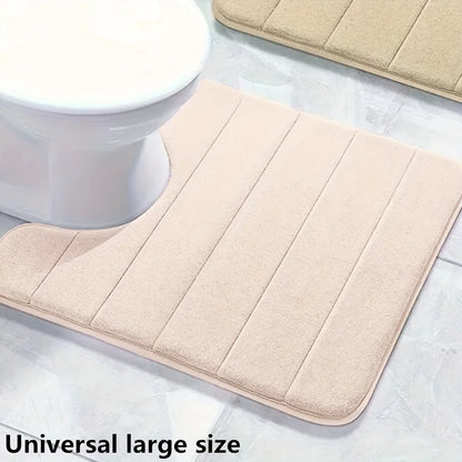 U-Shaped Toilet Mat