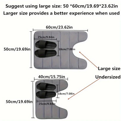 U-Shaped Toilet Mat