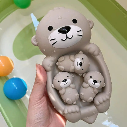 Floating Bath Otter Family