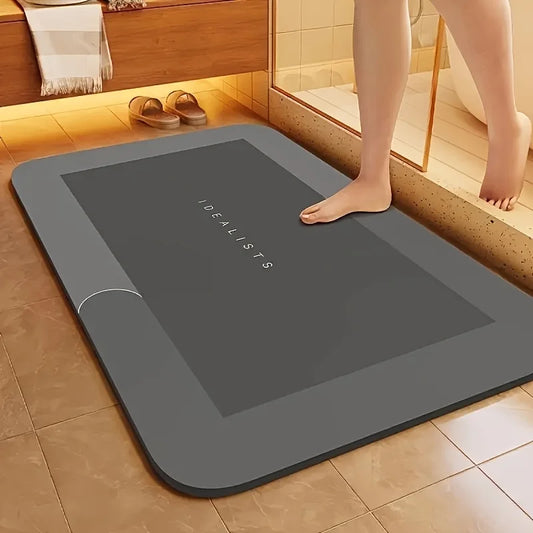 Super Absorbent Earth Bath Mat